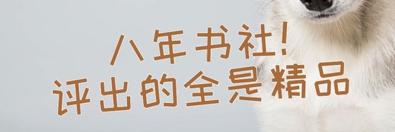 八年書社！評出的全是精品